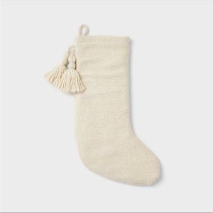 Christmas Stocking withTassels Cream - Threshold designed with Studio McGee